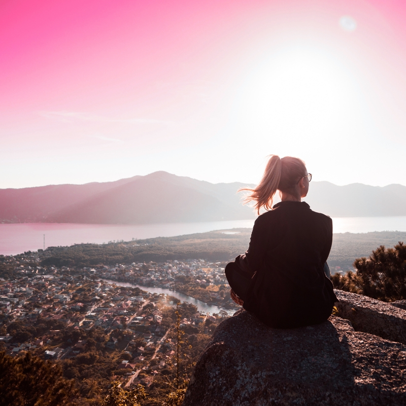 woman ready for change and healing 