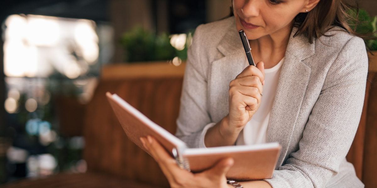 woman thinking about doing an EMDR intensive